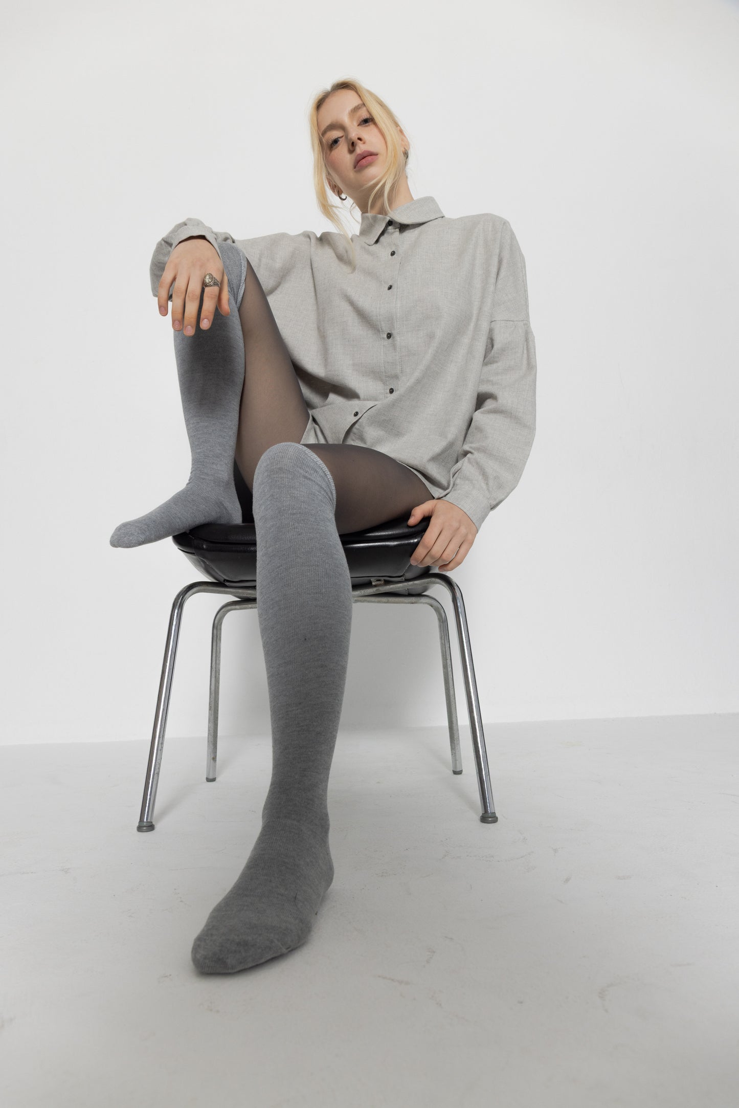 PULSE SHIRT LIGHT GREY