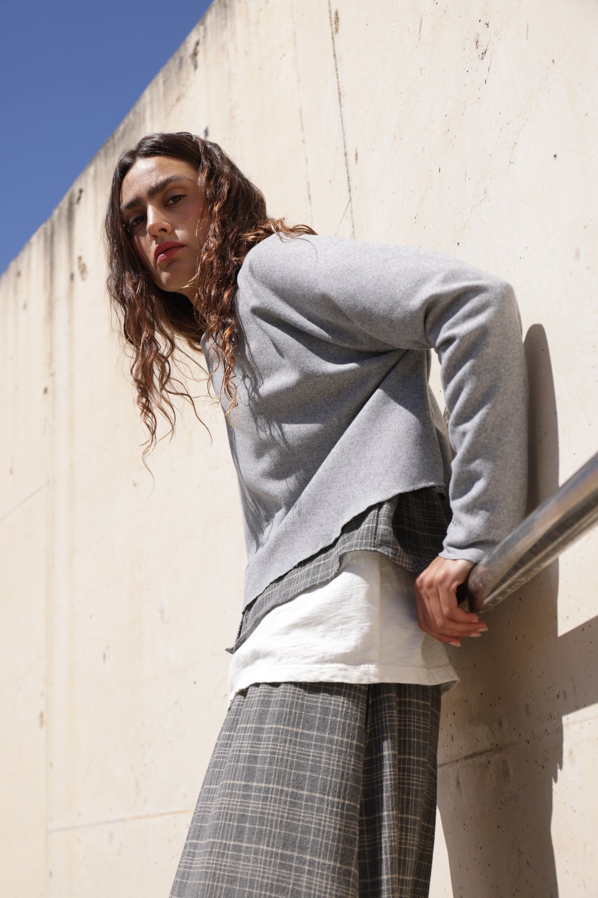 MOTT LIGHT GREY JUMPER