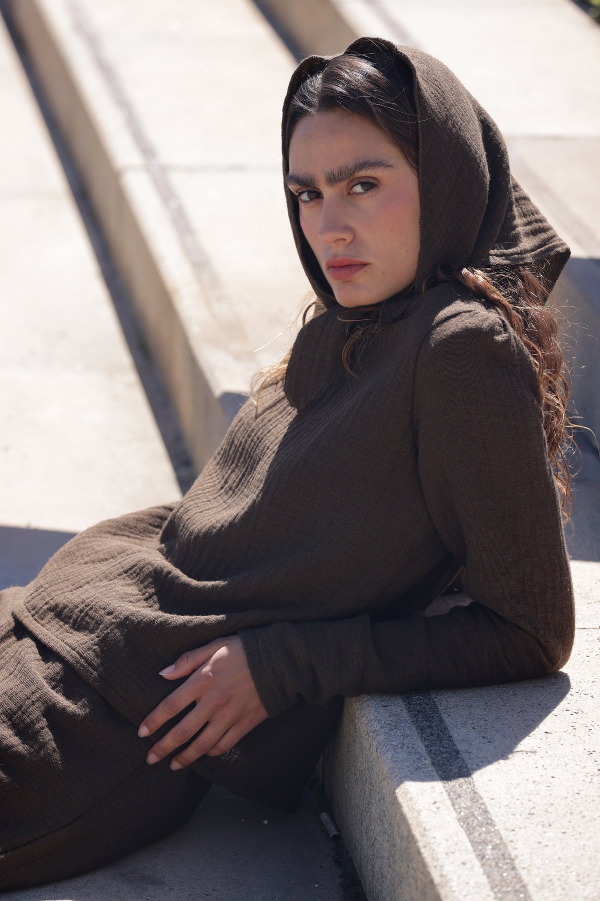 ORIGIN JUMPER BROWN