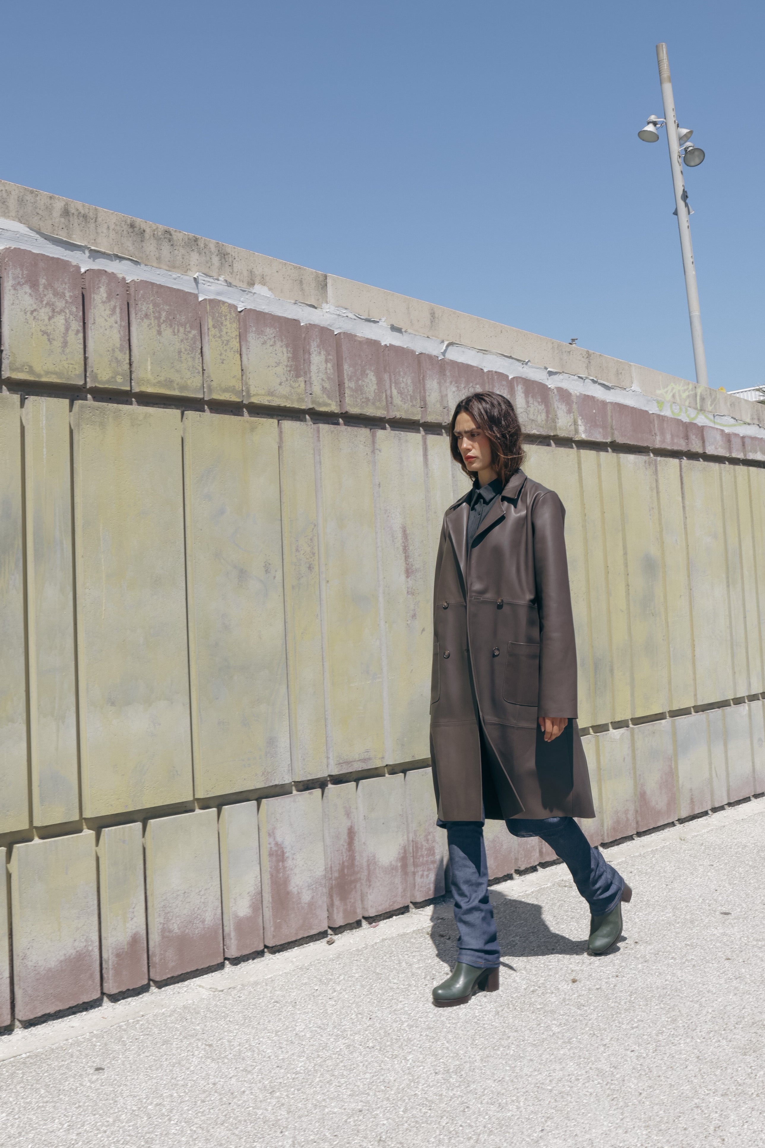 OTTO'S COAT LEATHER