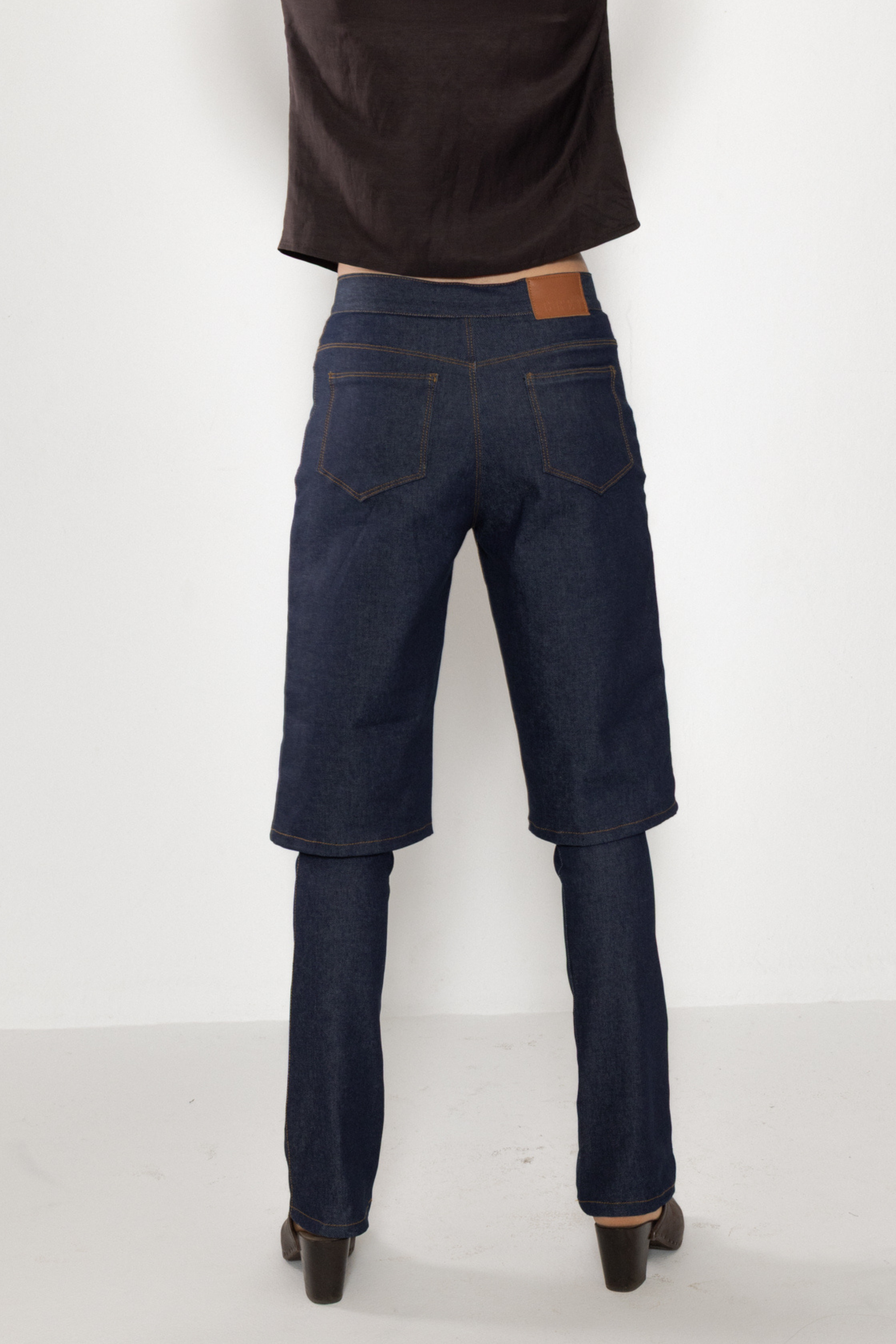 BLUR DOUBLE JEANS