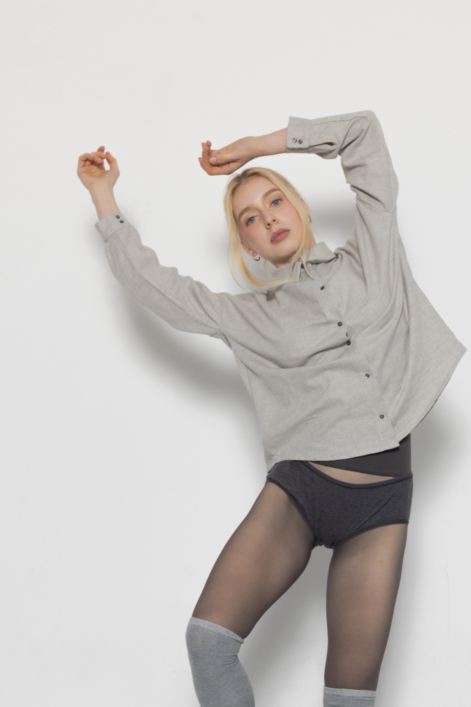 PULSE SHIRT LIGHT GREY