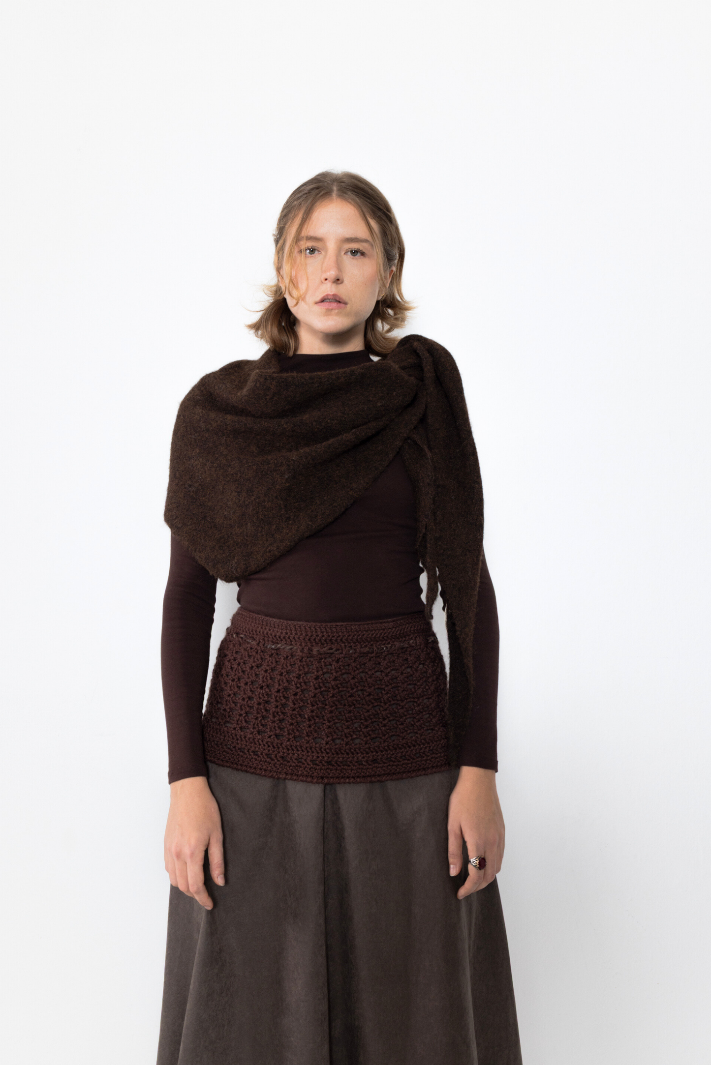 BREY BANDANA BROWN
