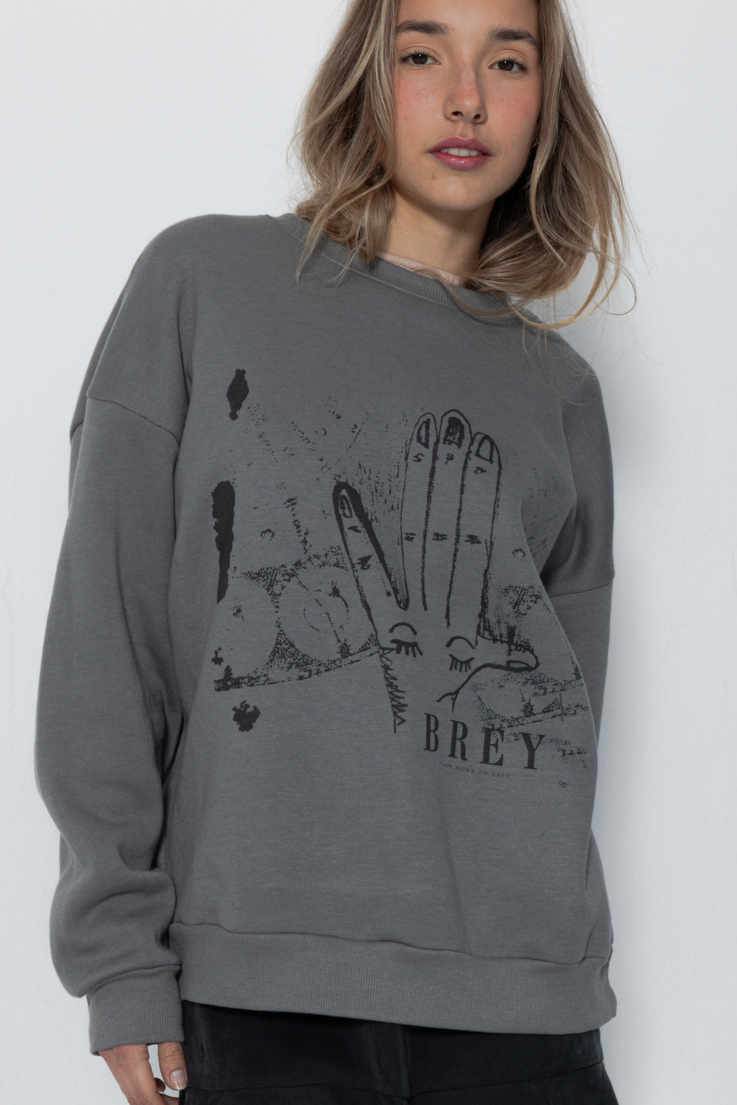 SWOT SWEATSHIRT DARK GREY