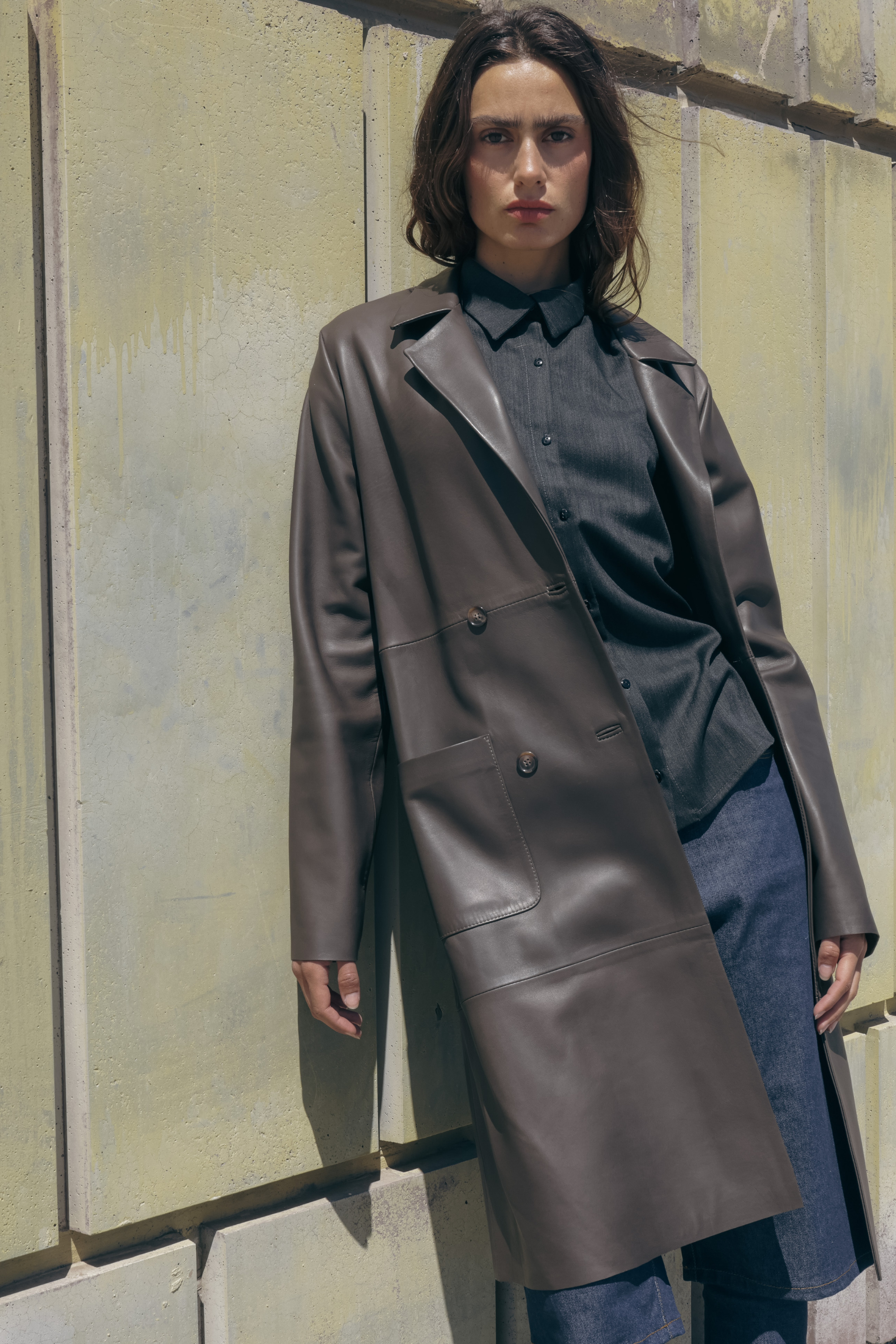 OTTO'S COAT LEATHER