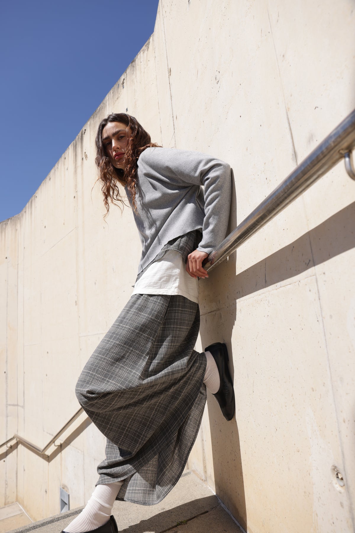 MOTT LIGHT GREY JUMPER