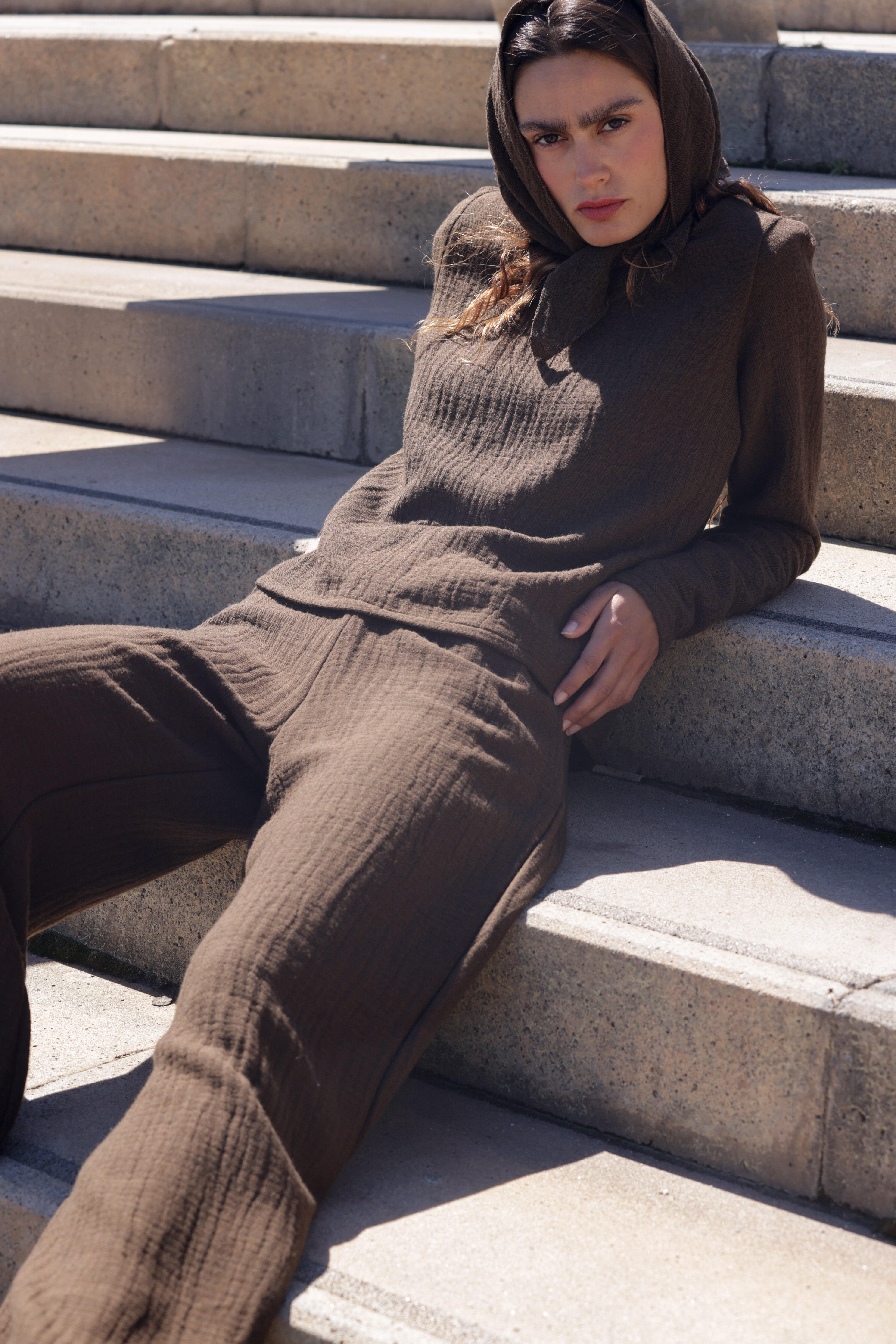 ORIGIN PANTS BROWN