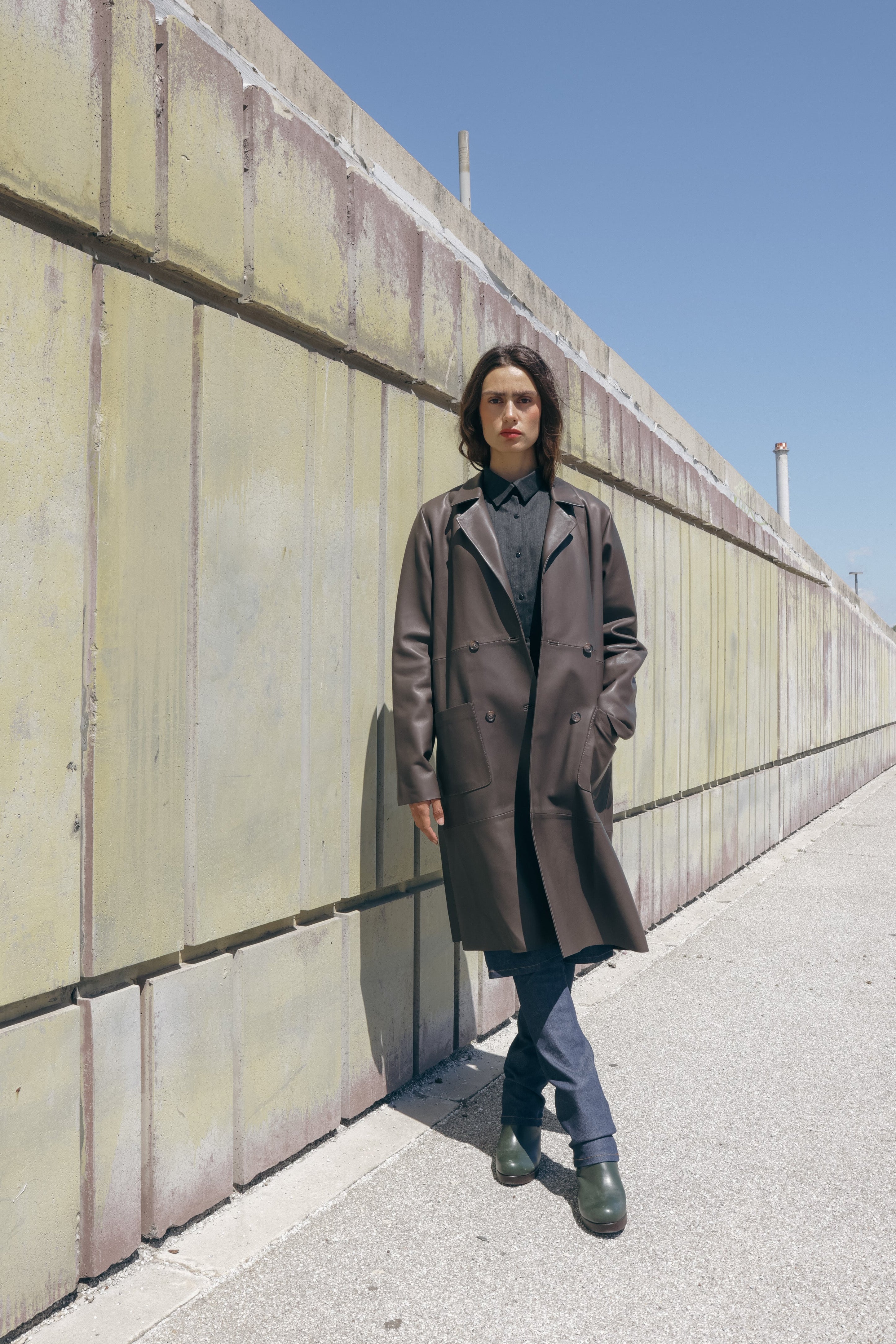 OTTO'S COAT LEATHER