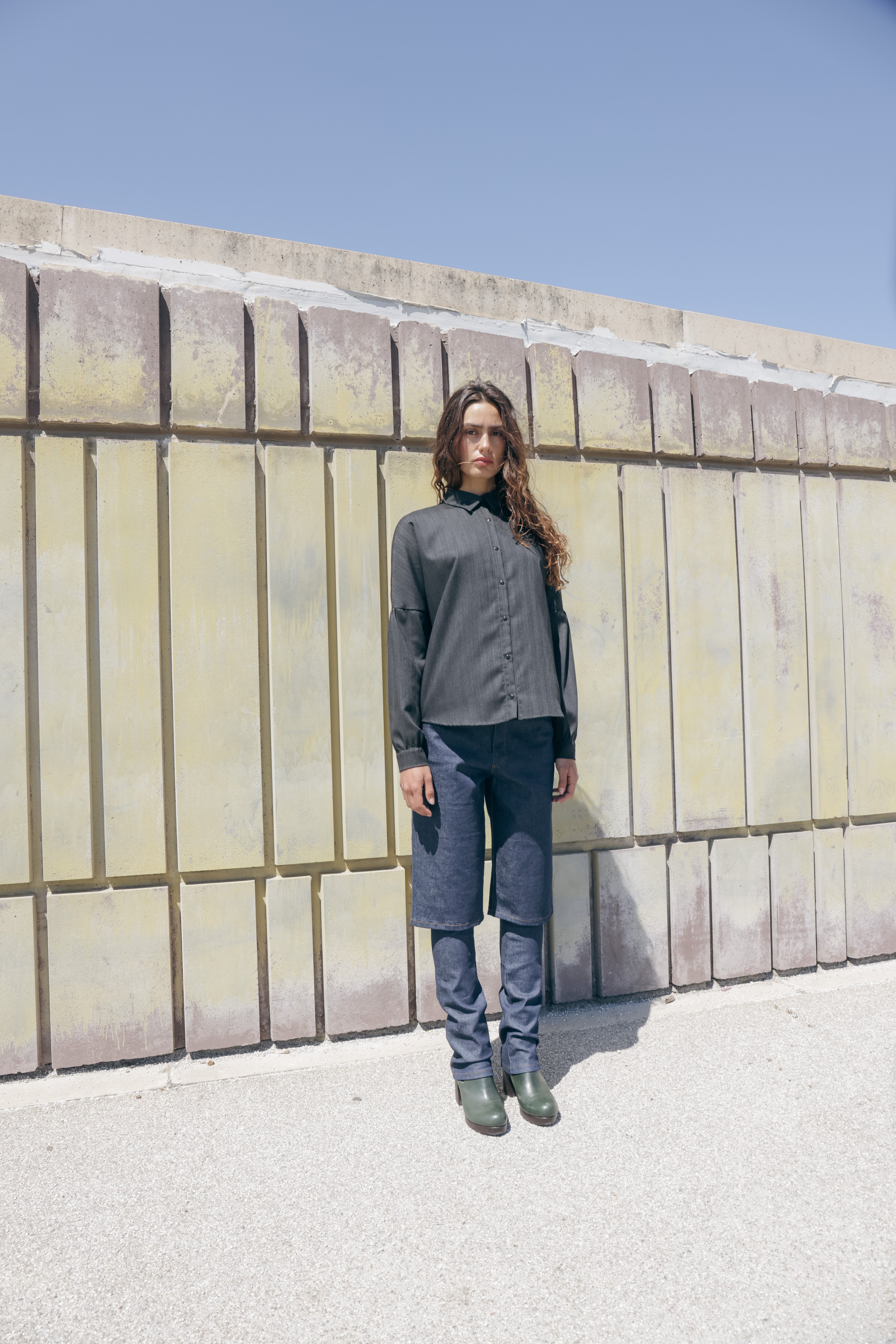 BLUR DOUBLE JEANS