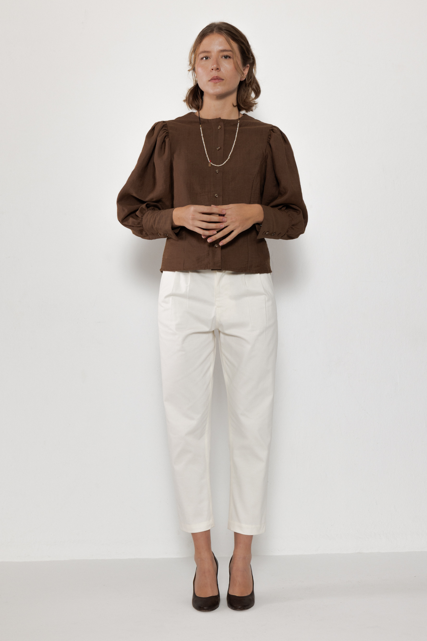 BREYLINE PANTS OFF WHITE