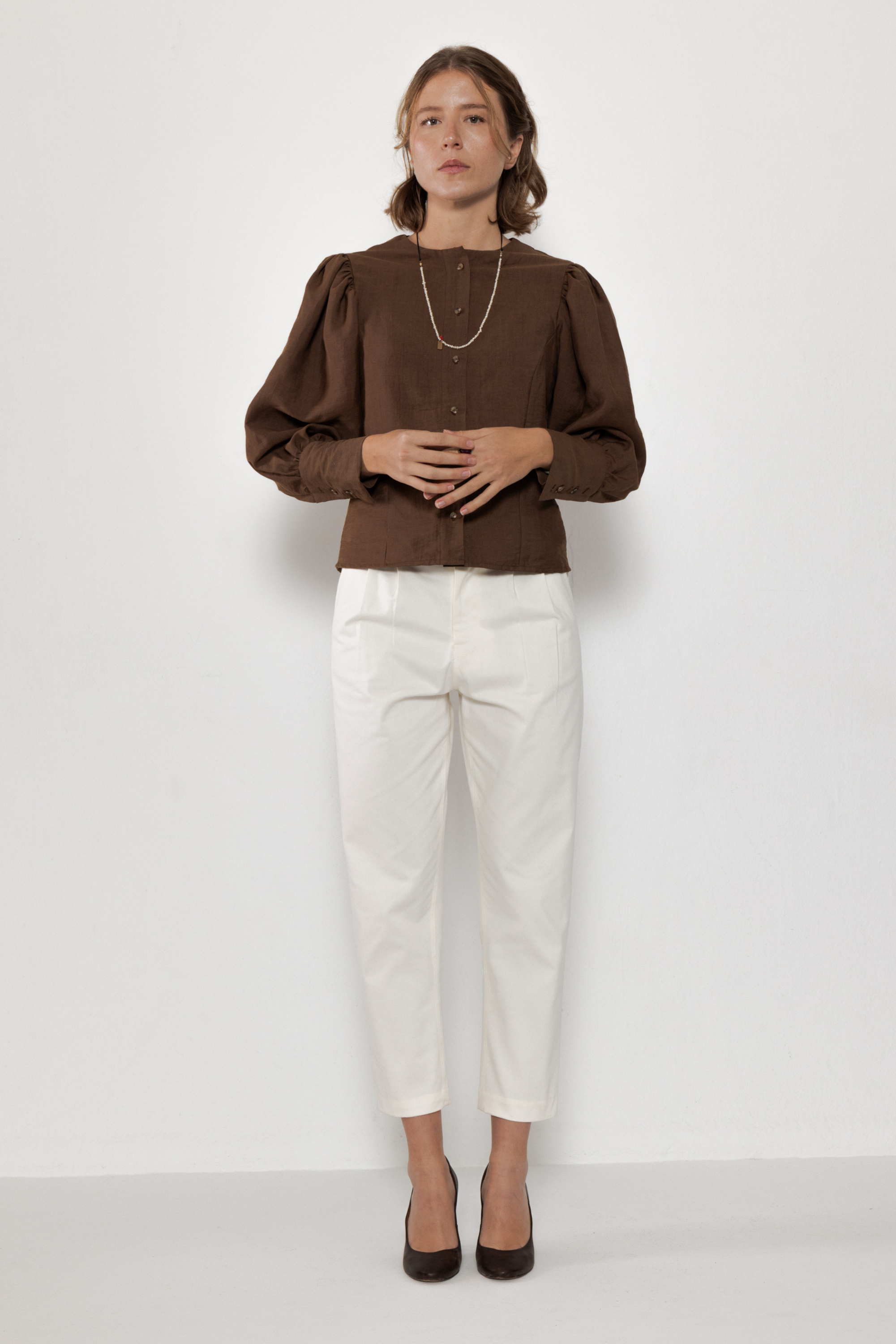 BREYLINE PANTS OFF WHITE
