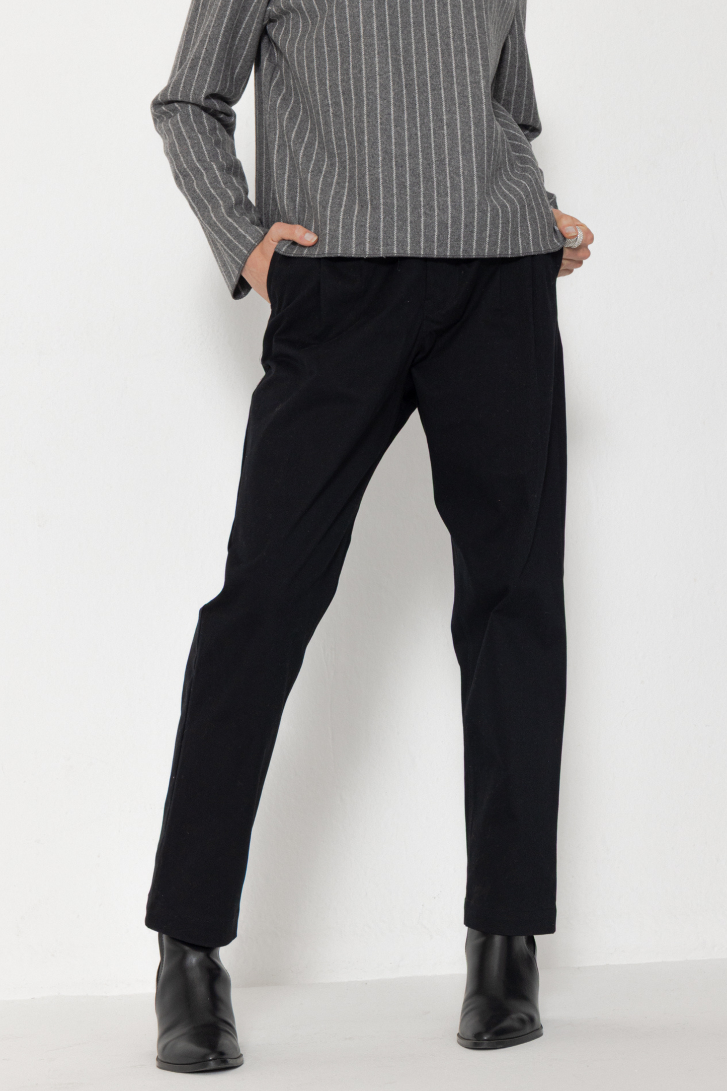 BREYLINE PANTS BLACK BIKER