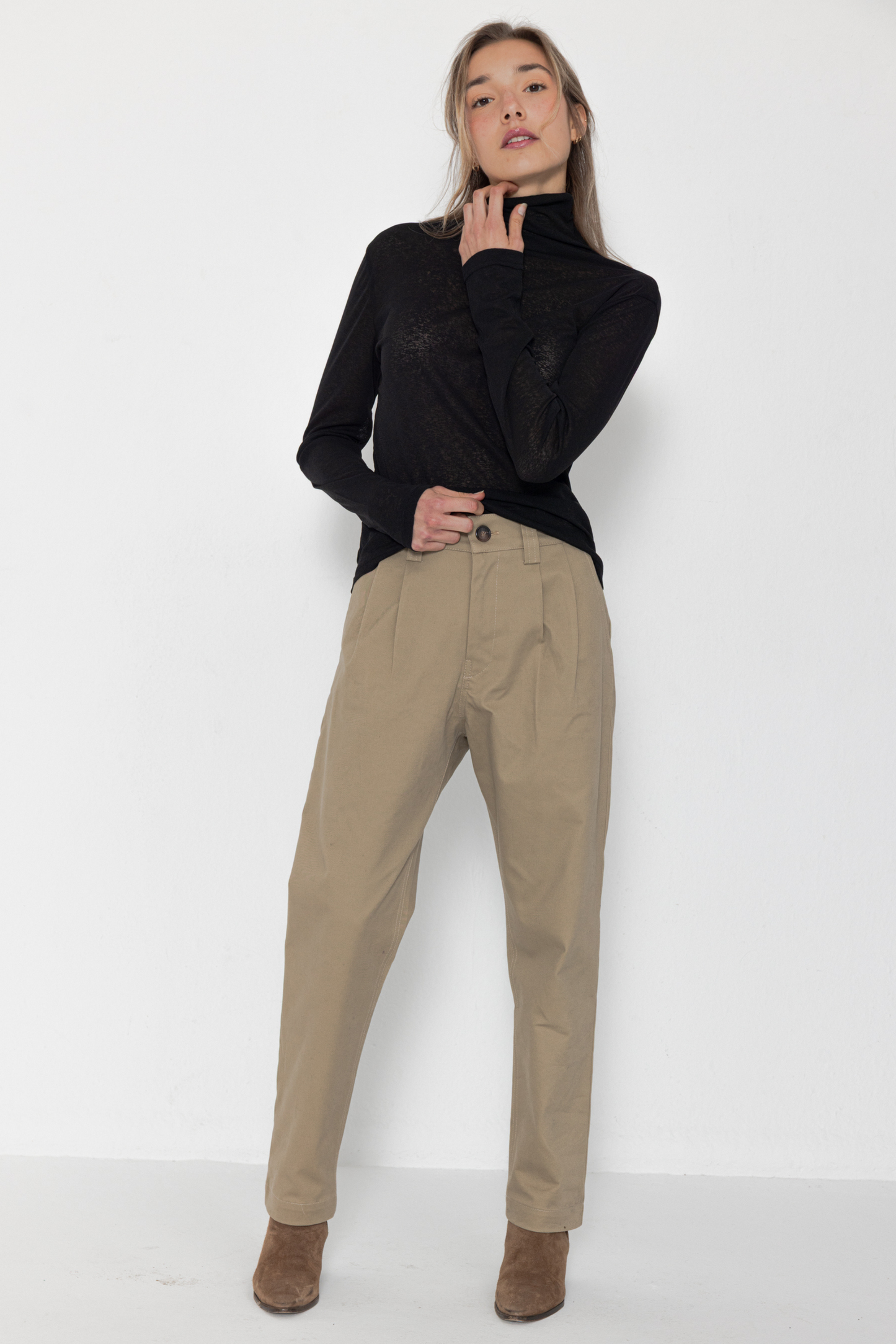 BREYLINE PANTS CAMEL